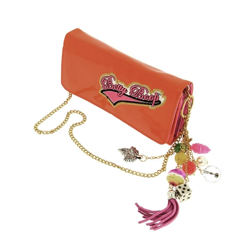 Betty Boop Clutch Me Women's Clutch Bag, Orange, Brand New With Tags!